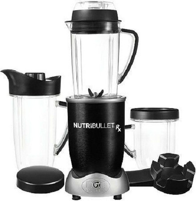 

NutriBullet RX Blender 10-Piece Set 1700 W Juicer Mixer Grinder(Black, 3 Jars)
