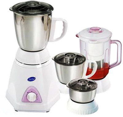 

GLEN GL-4026 600 W Mixer Grinder(White, 4 Jars)