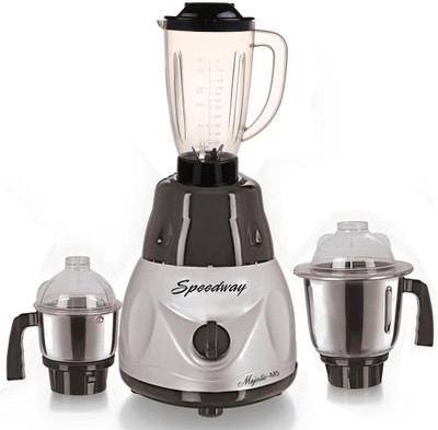 

speedway ABS Body MGJ-WFJ16-34 600 W Mixer Grinder(Multicolor, 3 Jars)