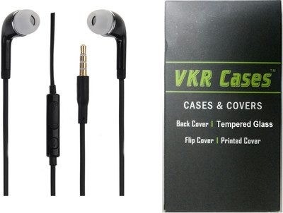 VKR Cases Headset Accessory Combo for Samsung Galaxy E7 Black, Transparent
