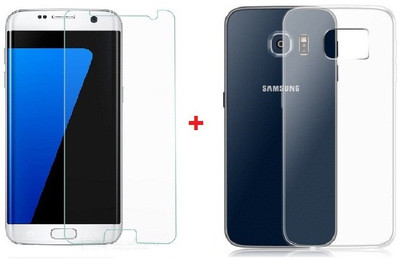 Adicomz Cover Accessory Combo for Samsung Galaxy S7(Transparent, Transparent)