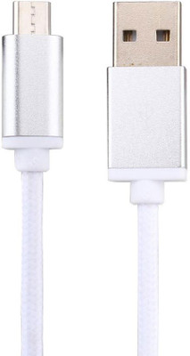 

MiiCreations Metal Connector for android smartphones USB Cable(White)