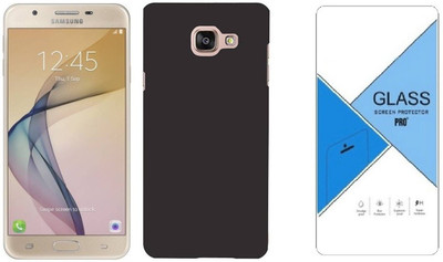 Carrywrap Cover Accessory Combo for Samsung Galaxy On7 (2016)(Black, Transparent)