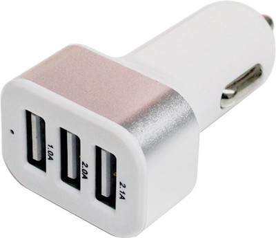 

MiiCreations 2.1 amp Turbo Car Charger(White)