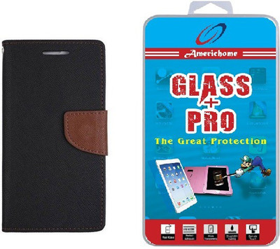 AmericHome Screen Protector Accessory Combo for Motorola Moto G3(Brown)