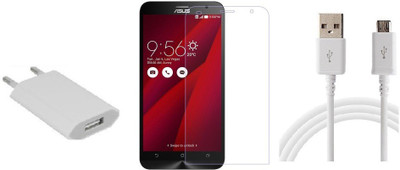 Cell Planet Screen Protector Accessory Combo for Asus Zenfone Laser 2(White)