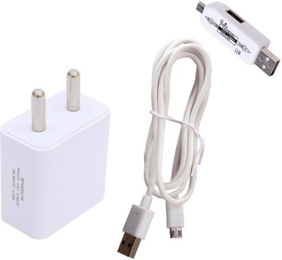 TROST Wall Charger Accessory Combo for Lenovo A7000(White)