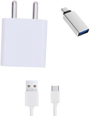 TROST Wall Charger Accessory Combo for LeEco Le Max 2(White, Silver)