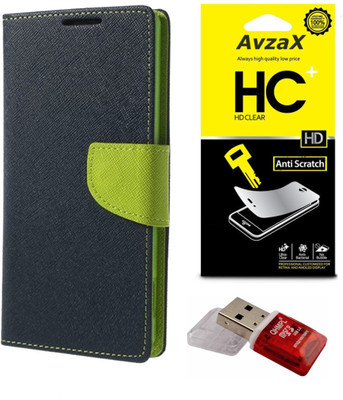 Avzax Cover Accessory Combo for Samsung Galaxy Note 3 Neo(Blue)