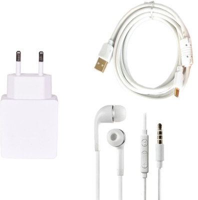 Cell Planet Wall Charger Accessory Combo for Huawei Honor 4X(White)