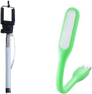 Pihu G Selfie Stick Accessory Combo for All Smartphones(Multicolor)