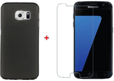 Carrywrap Cover Accessory Combo for Samsung Galaxy S7(Black, Transparent)