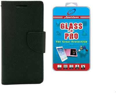 AmericHome Screen Protector Accessory Combo for Samsung Galaxy J1(Black)