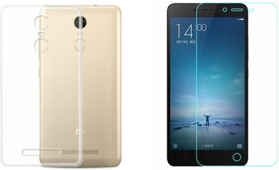 Kart4Smart Cover Accessory Combo for Redmi Note 3S Transparent
