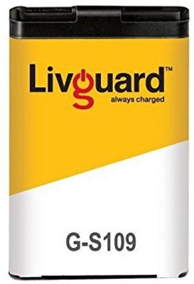 

Livguard Mobile Battery For SAMSUNG Compatible Models-S109,S200,6130,6140,E-250,M-200,SGURU,G1070,1125,1210,