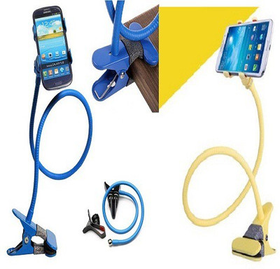 

sangaitap Combo offer of Lazy Mobile Holder Blue1ps Yellow 1ps Mobile Holder, Blue;yellow