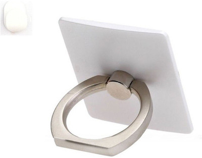

FKU Finger Grip Ring Stand with Hook -White Mobile Holder