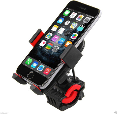 

FKU 360 degree Rotating One-Touch Bike bicycle Mount Mobile Holder, Black