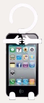

Jazam E128W Mobile Holder, White