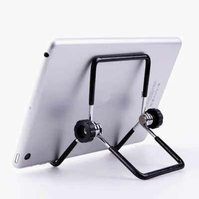 

True Deal Universal Portable Multi-angle Non-slip Metal Stand Mobile Holder, Black