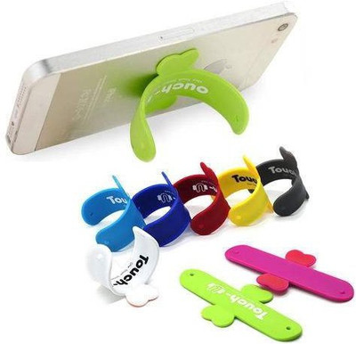 

Gadget Deals Touch-U One Touch Stand Silicone Mobile Stand Mobile Holder, Grey