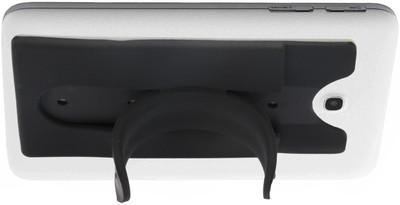 

Tuelip Silicon Mobile Wallet with Curly Stand Mobile Holder, Black