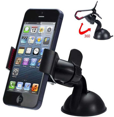 

Brand New Easy Mount Car with 360 degree Rotation Mobile Holder, Black