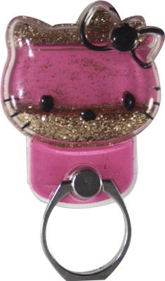 

Armac I Ring Easy Grip Stand Water Glitter Design Mobile Holder, Multicolor