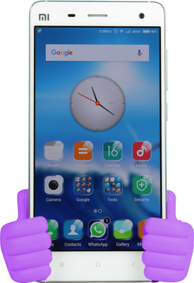 

Heartly Universal Flexible Portable Mount Cradle Thumb Ok Stand 4 Mobile Holder, Purple