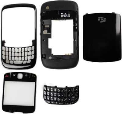 

Oktata Blackberry 9220 Front & Back Panel(Black)
