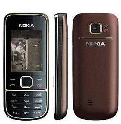 Oktata Nokia 2700 Classic Front & Back Panel(Brown)
