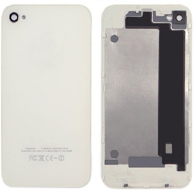 

NAVSWA Apple iPhone 4 Back Panel(White)