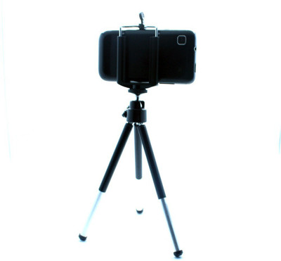 

Smiledrive Universal Mobile Tripod with Extendable Legs - Fits all Mobiles(Black, Supports Up to 300 g)