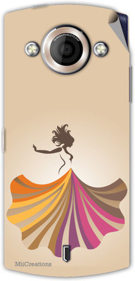 

MiiCreations MMXA255-MS-00134 Micromax Canvas Selfie A255 Mobile Skin(Brown)