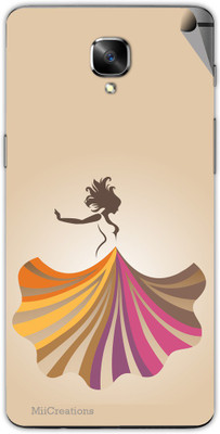 

MiiCreations OP3-MS-00134 One Plus 3 Mobile Skin(Brown)