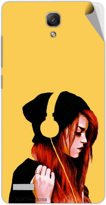 

MiiCreations XM-R-N-MS-00251 Xiaomi Redmi Note Mobile Skin(Yellow)