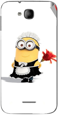 Snooky Intex Aqua i4 Mobile Skin(White)