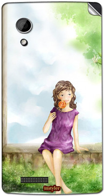 

instyler STICKER-22011 Lava Iris Fuel 60 Mobile Skin(Multicolor)