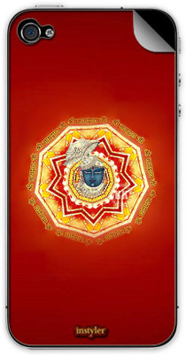 

instyler MSKIP4_10033 APPLE I PHONE 4 Mobile Skin(Multicolor)