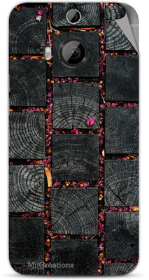 MiiCreations H-M9-P-MS-00279 HTC One M9 Plus Mobile Skin(Black)