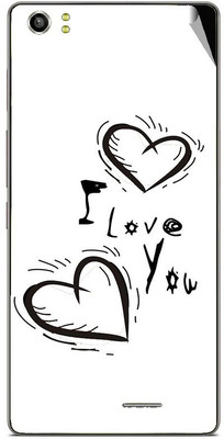 Snooky Lava Iris Icon Mobile Skin(White)