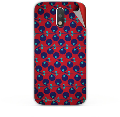 

MiiCreations M-G4-P-MS-00287 Motorola Moto G4 Plus Mobile Skin(Red)