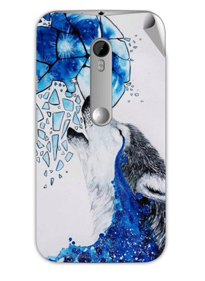 

MiiCreations M-G3-MS-00176 Moto G (3rd Generation) Mobile Skin(Blue)
