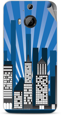 

MiiCreations H-M9-P-MS-00117 HTC One M9 Plus Mobile Skin(Blue)