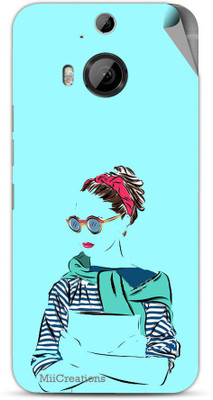 

MiiCreations H-M9-P-MS-00208 HTC One M9 Plus Mobile Skin(Blue)