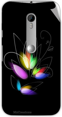

MiiCreations M-G3-MS-00174 Moto G (3rd Generation) Mobile Skin(Black)