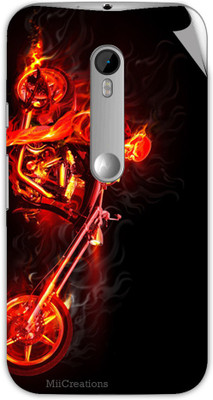 

MiiCreations M-G3-MS-00143 Moto G (3rd Generation) Mobile Skin(Black)