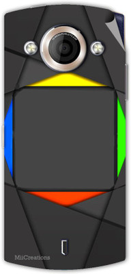 

MiiCreations MMXA255-MS-00125 Micromax Canvas Selfie A255 Mobile Skin(Grey)