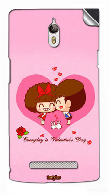 

instyler STICKER-30503 Oppo Find 7/7a Mobile Skin(Multicolor)