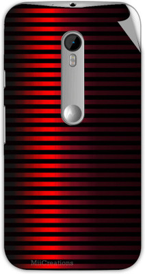 

MiiCreations M-G3-MS-00308 Motorola Moto G (3rd Gen) Mobile Skin(Red)